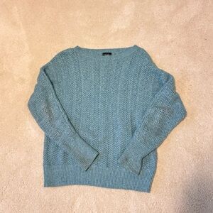 Nicole Miller Teal Sweater
